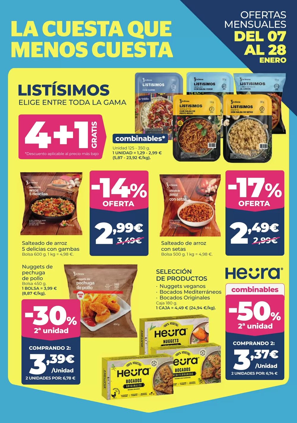 Folleto promocional de La Sirena válido desde el 07/01/2026 - Página 9.
