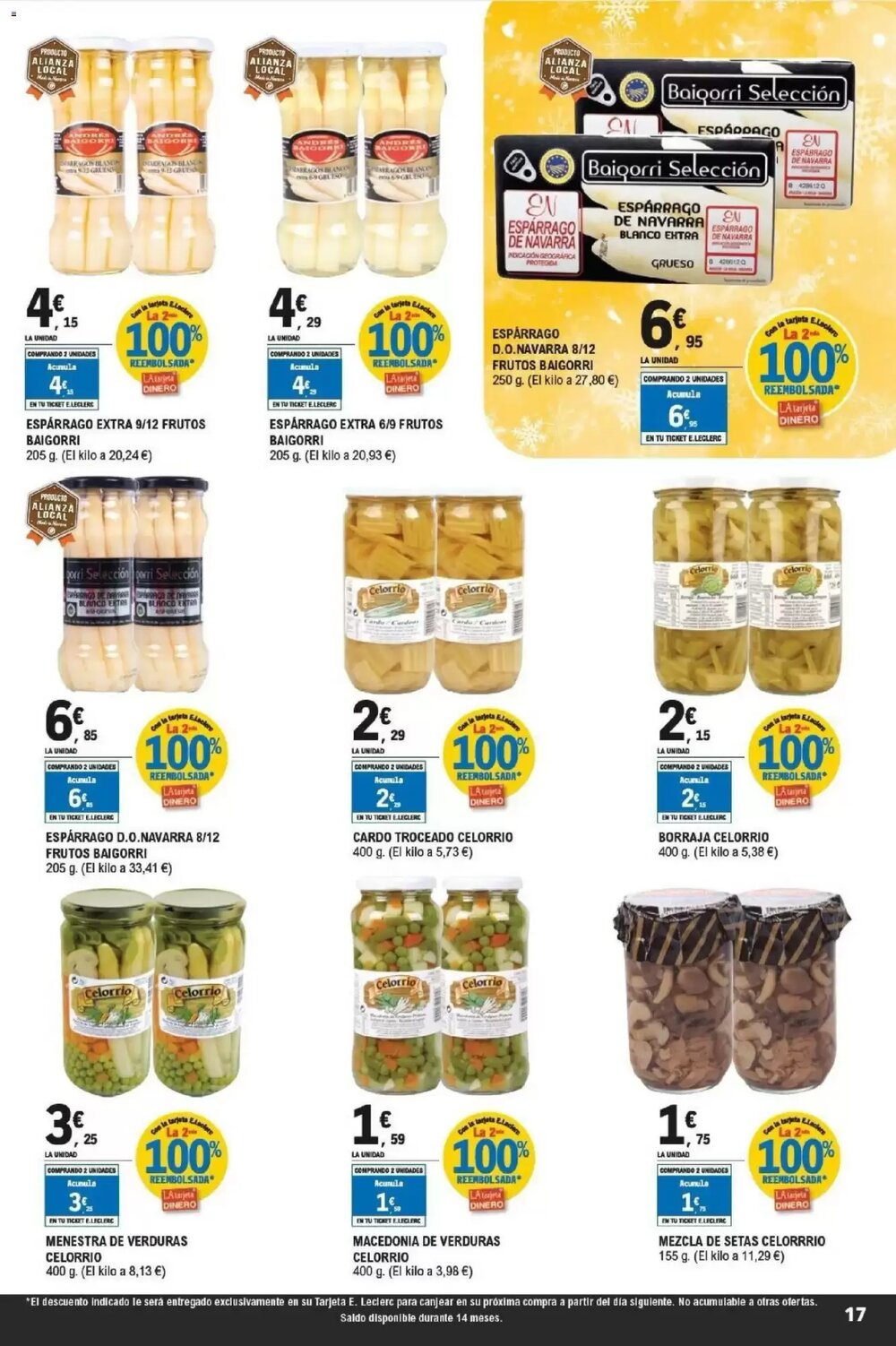 Folleto promocional de E.Leclerc válido desde el 07/01/2026 - Página 17.