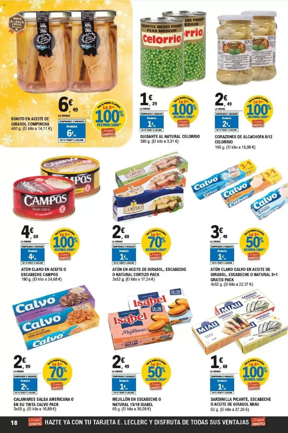 Folleto promocional de E.Leclerc válido desde el 07/01/2026 - Página 18.