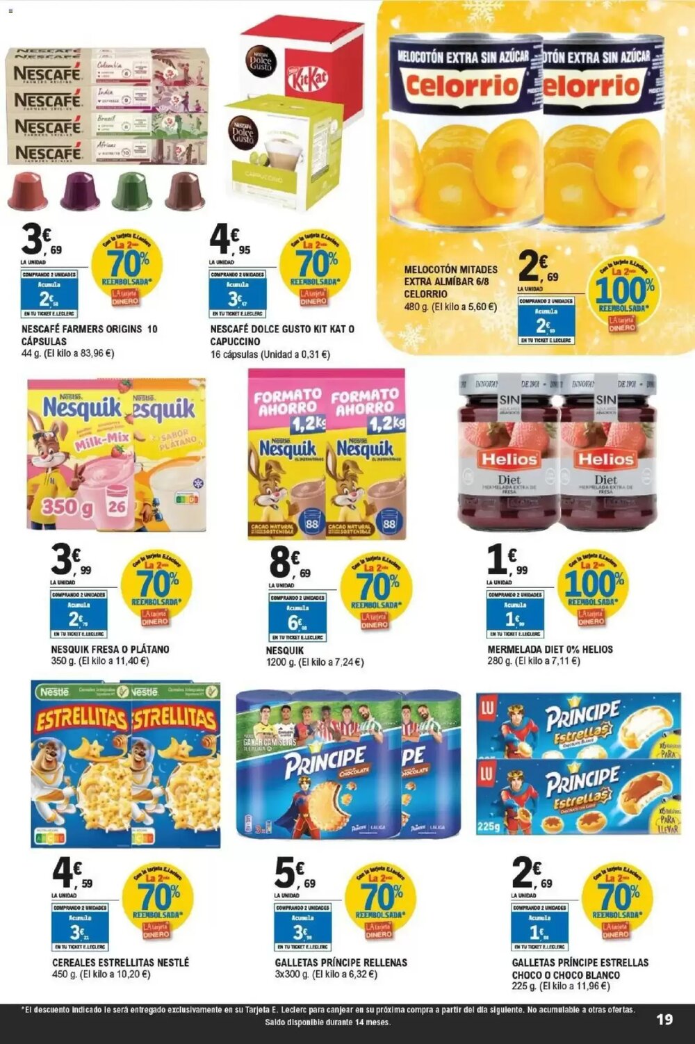 Folleto promocional de E.Leclerc válido desde el 07/01/2026 - Página 19.