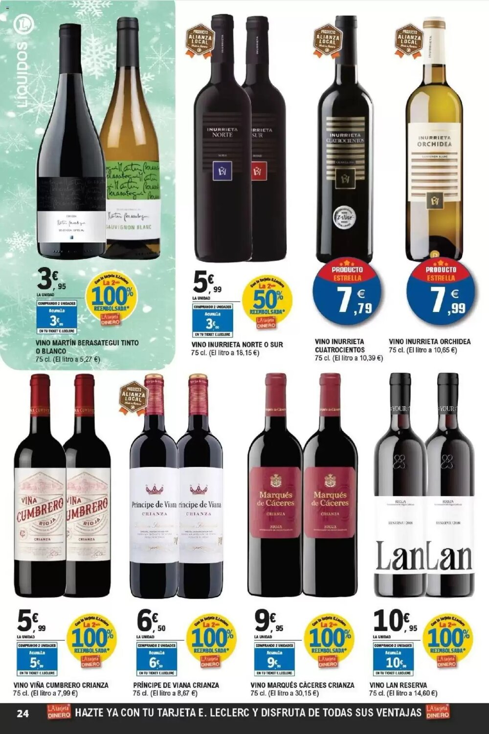 Folleto promocional de E.Leclerc válido desde el 07/01/2026 - Página 24.