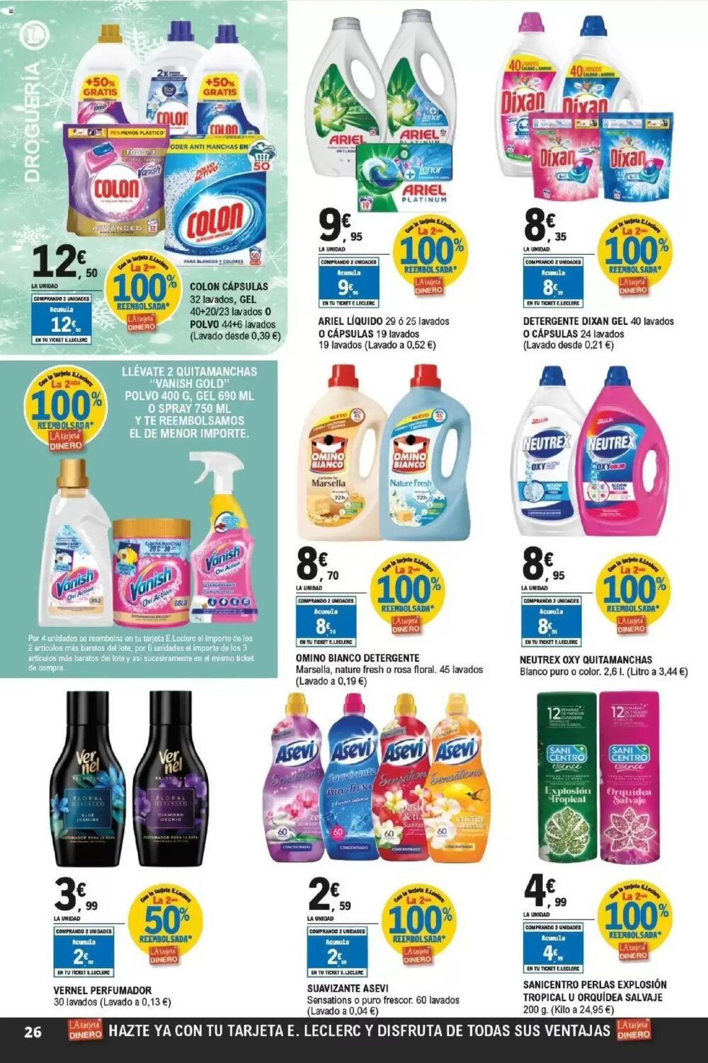 Folleto promocional de E.Leclerc válido desde el 07/01/2026 - Página 26.