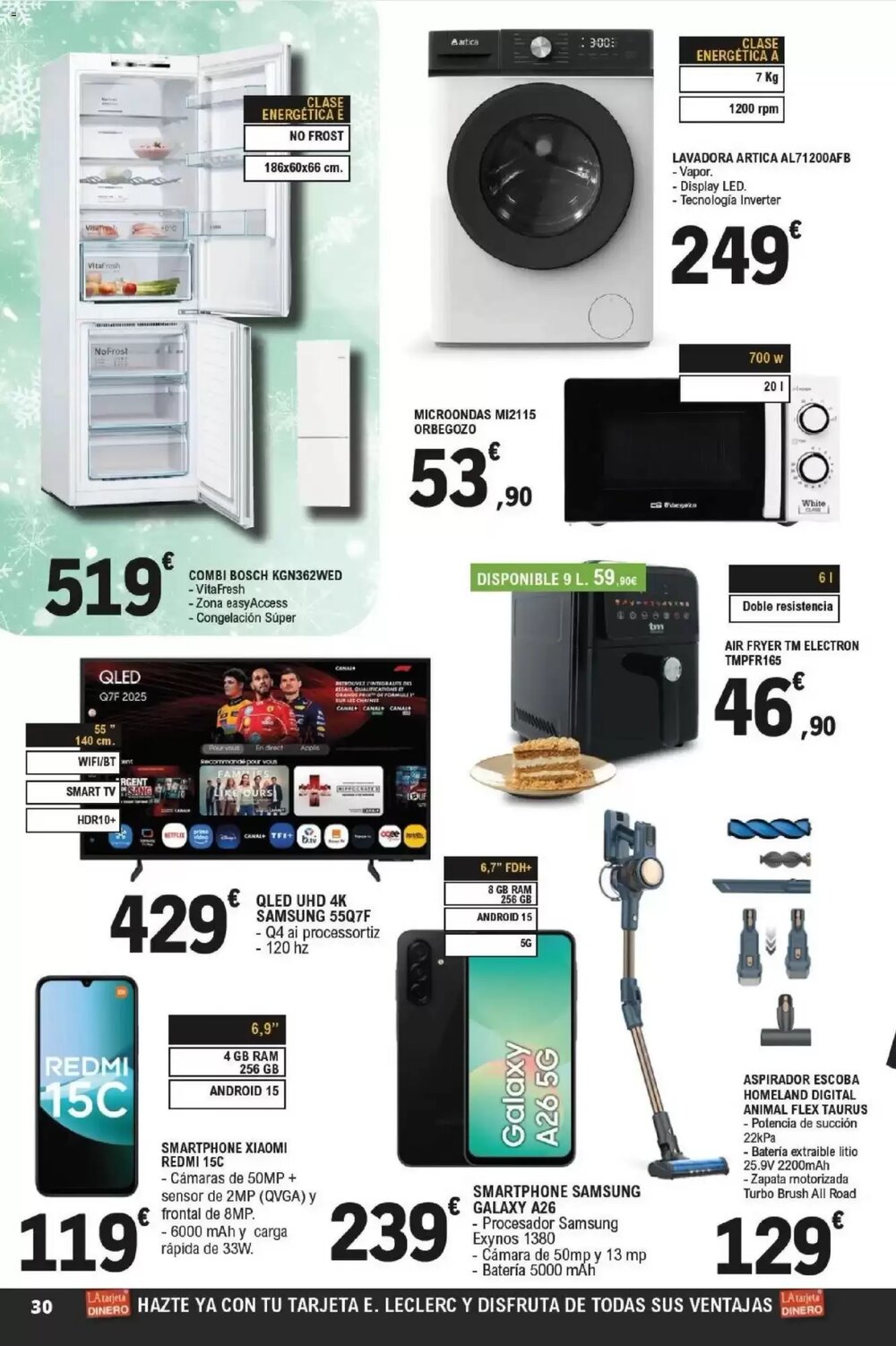 Folleto promocional de E.Leclerc válido desde el 07/01/2026 - Página 30.