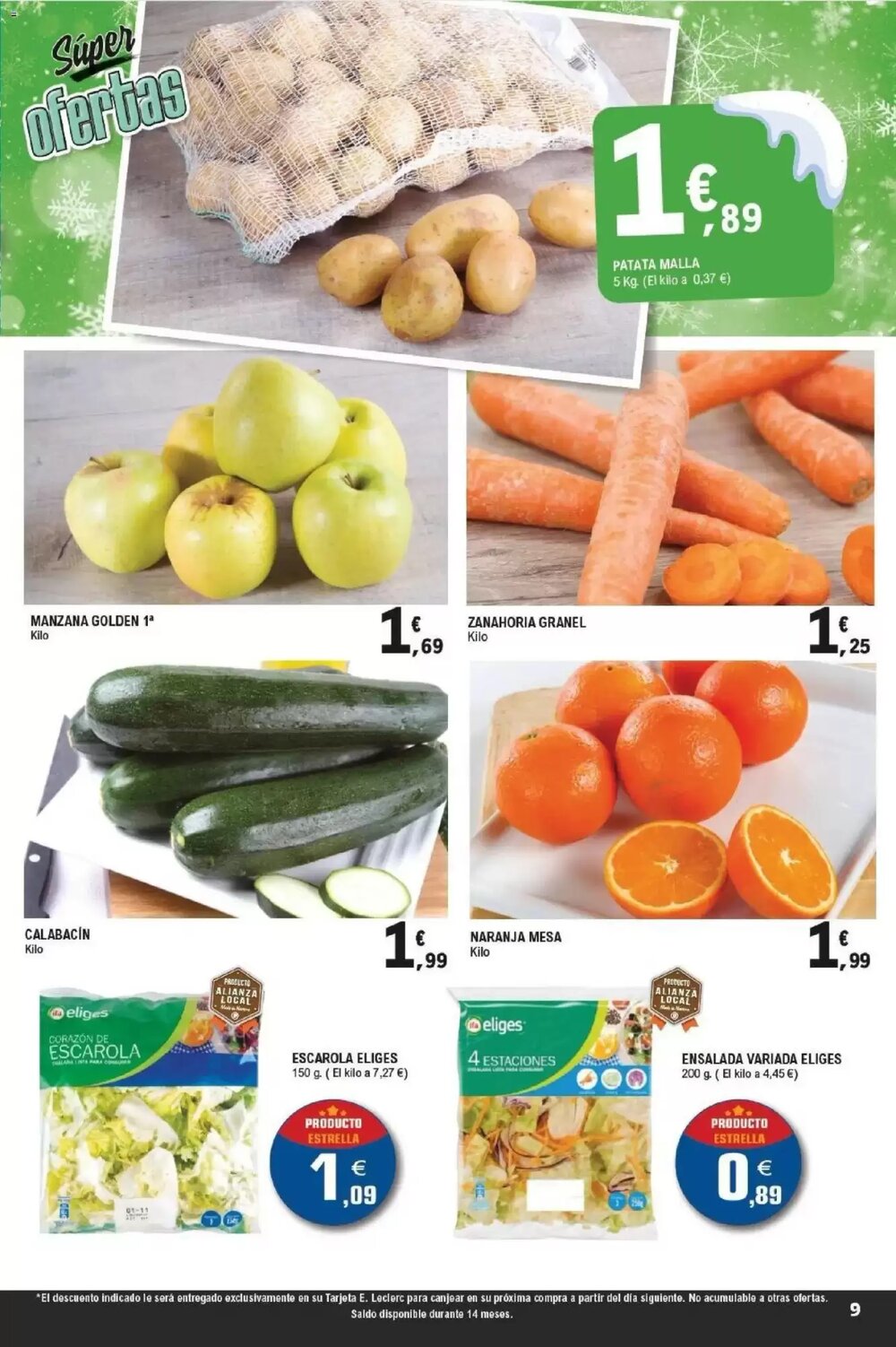 Folleto promocional de E.Leclerc válido desde el 07/01/2026 - Página 9.