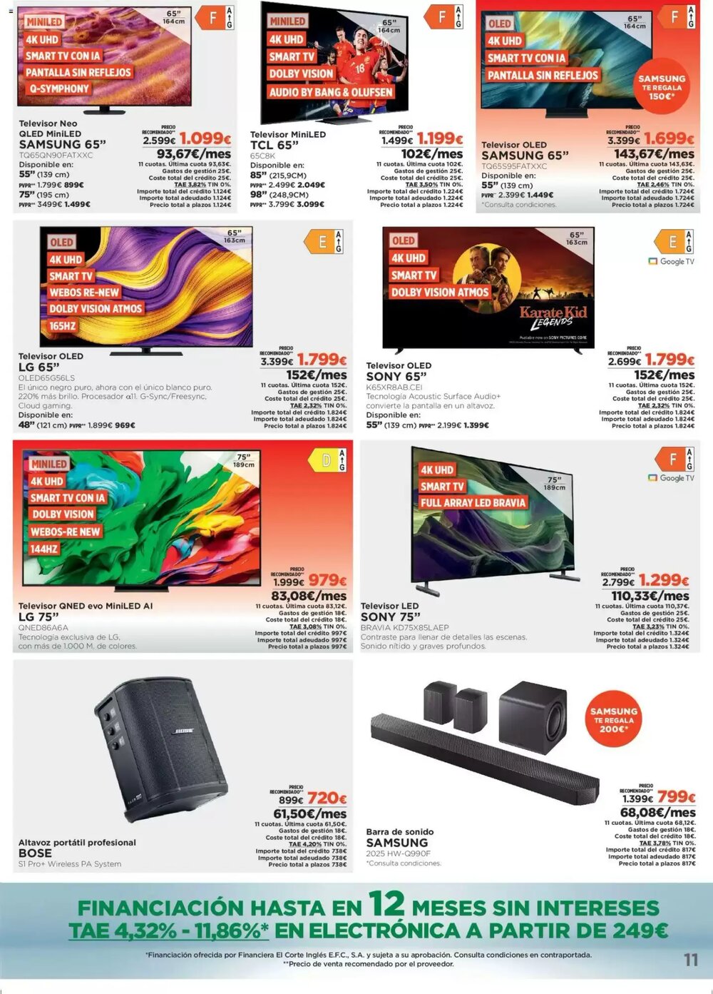 Folleto promocional de El Corte Inglés válido desde el 07/01/2026 - Página 11.