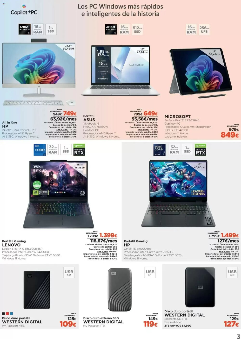 Folleto promocional de El Corte Inglés válido desde el 07/01/2026 - Página 3.