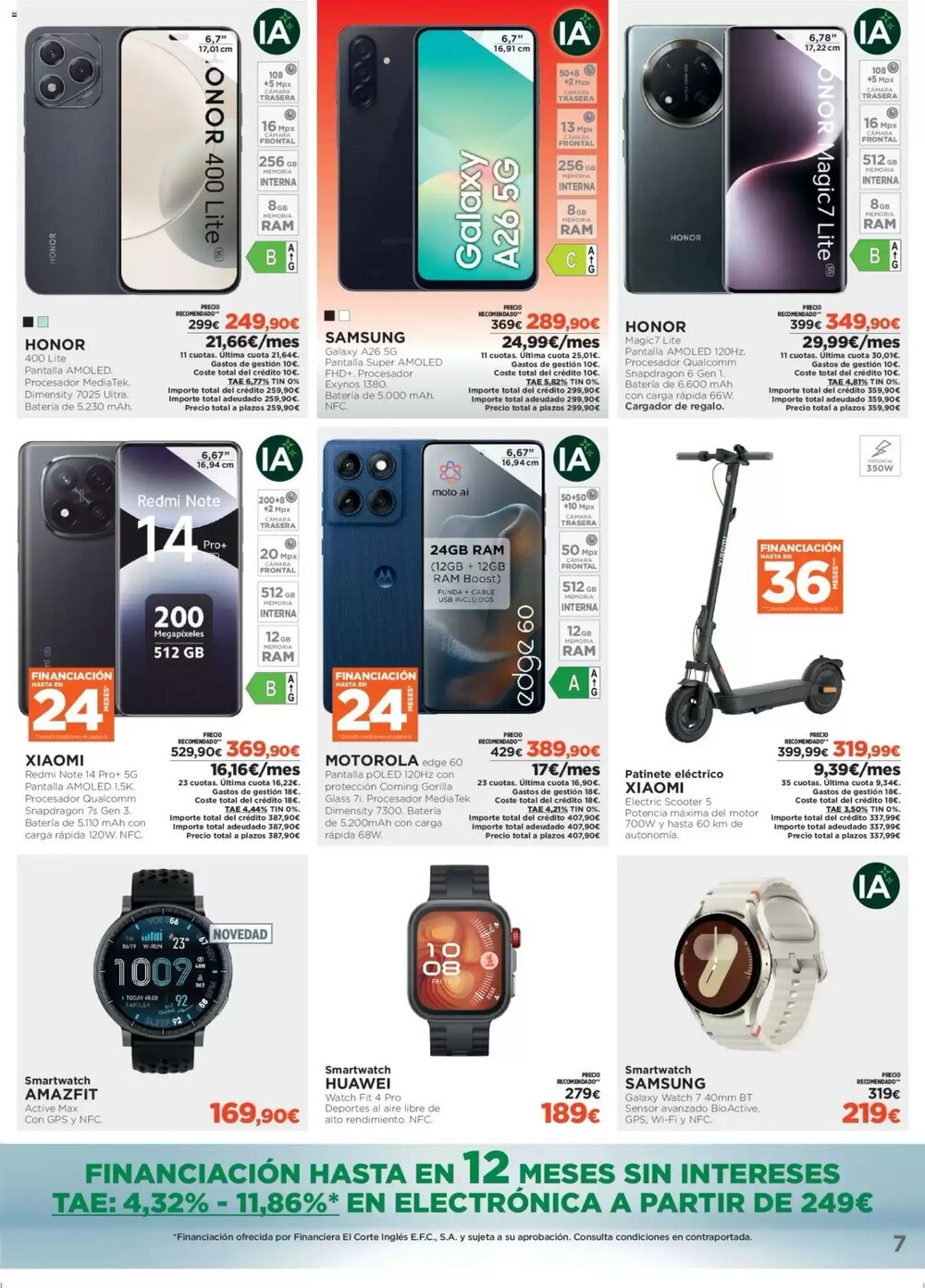 Folleto promocional de El Corte Inglés válido desde el 07/01/2026 - Página 7.