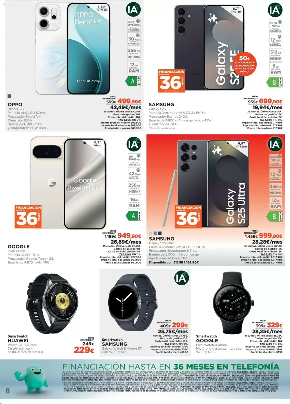 Folleto promocional de El Corte Inglés válido desde el 07/01/2026 - Página 8.