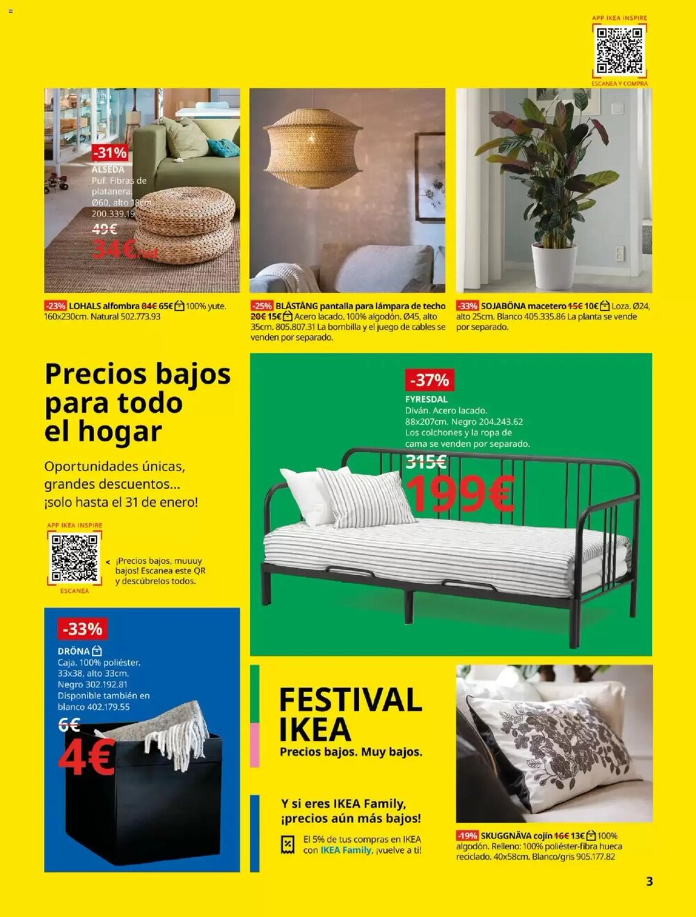 Folleto promocional de IKEA válido desde el 07/01/2026 - Página 3.
