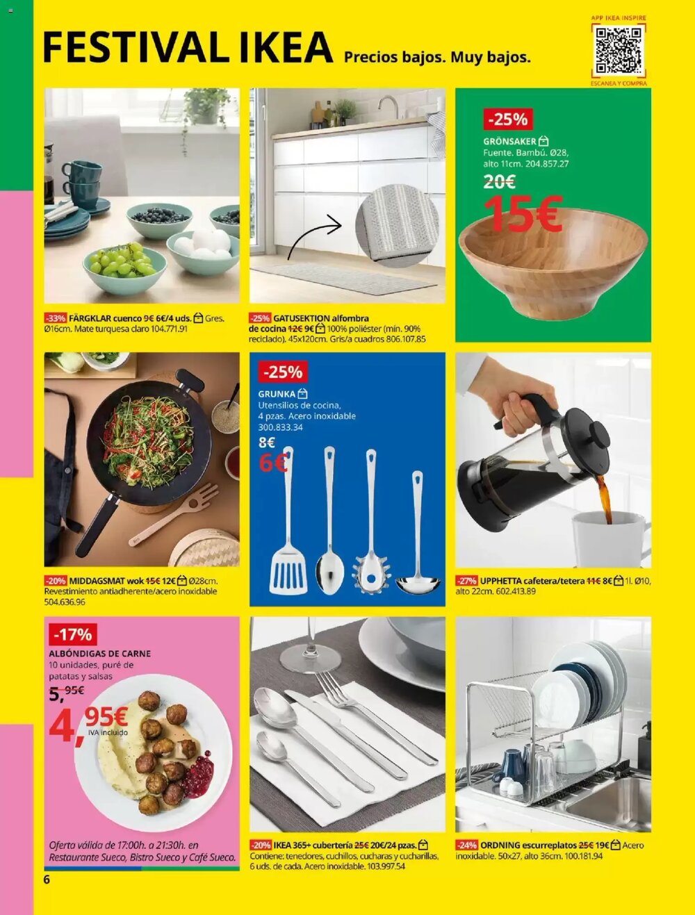 Folleto promocional de IKEA válido desde el 07/01/2026 - Página 6.