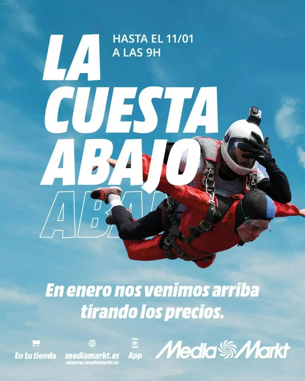 Folleto promocional de MediaMarkt válido desde el 07/01/2026 - Página 1.