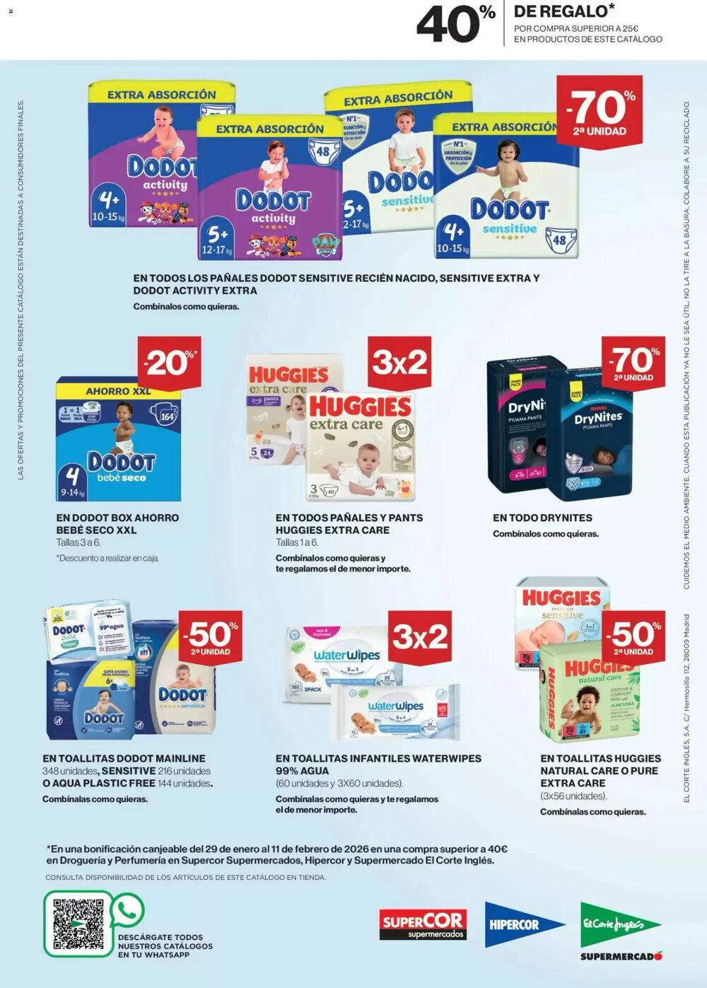 Folleto promocional de Hipercor válido desde el 07/01/2026 - Página 20.