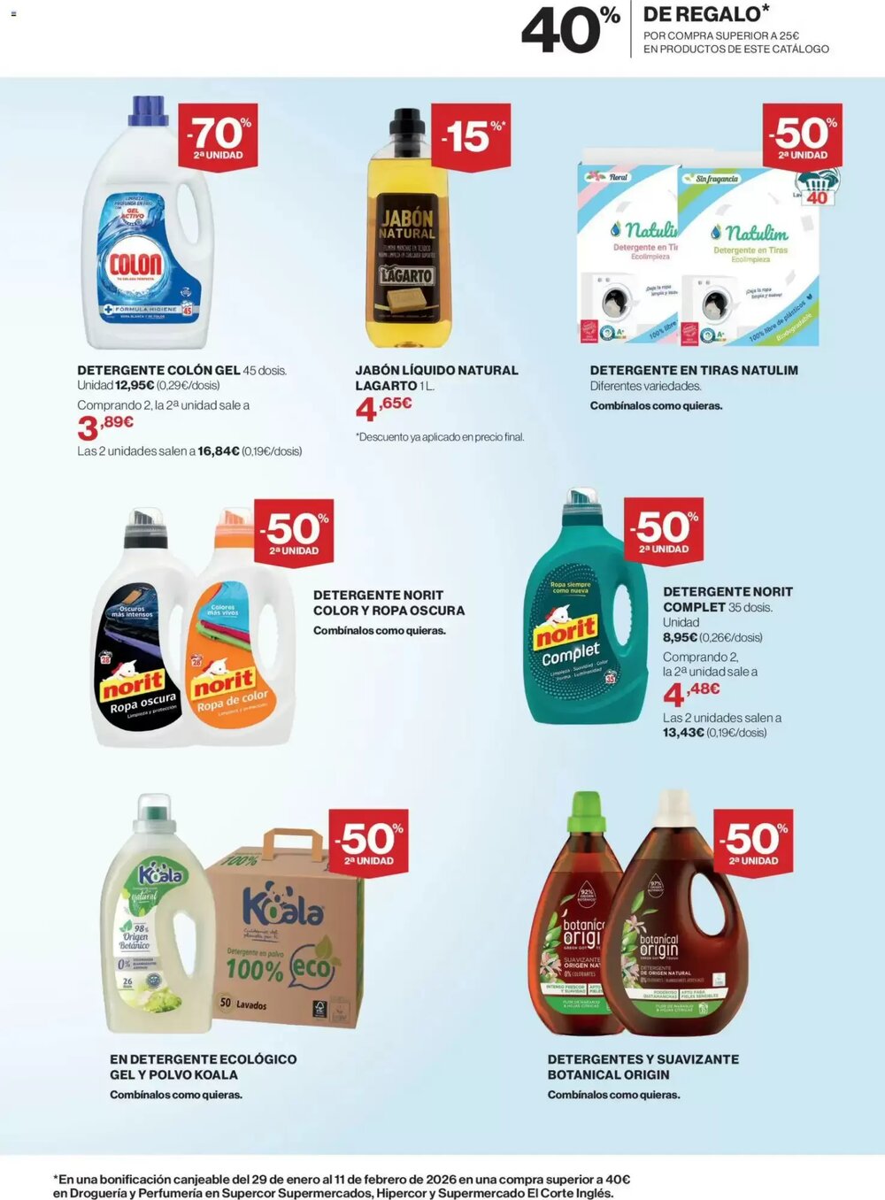 Folleto promocional de Hipercor válido desde el 07/01/2026 - Página 3.