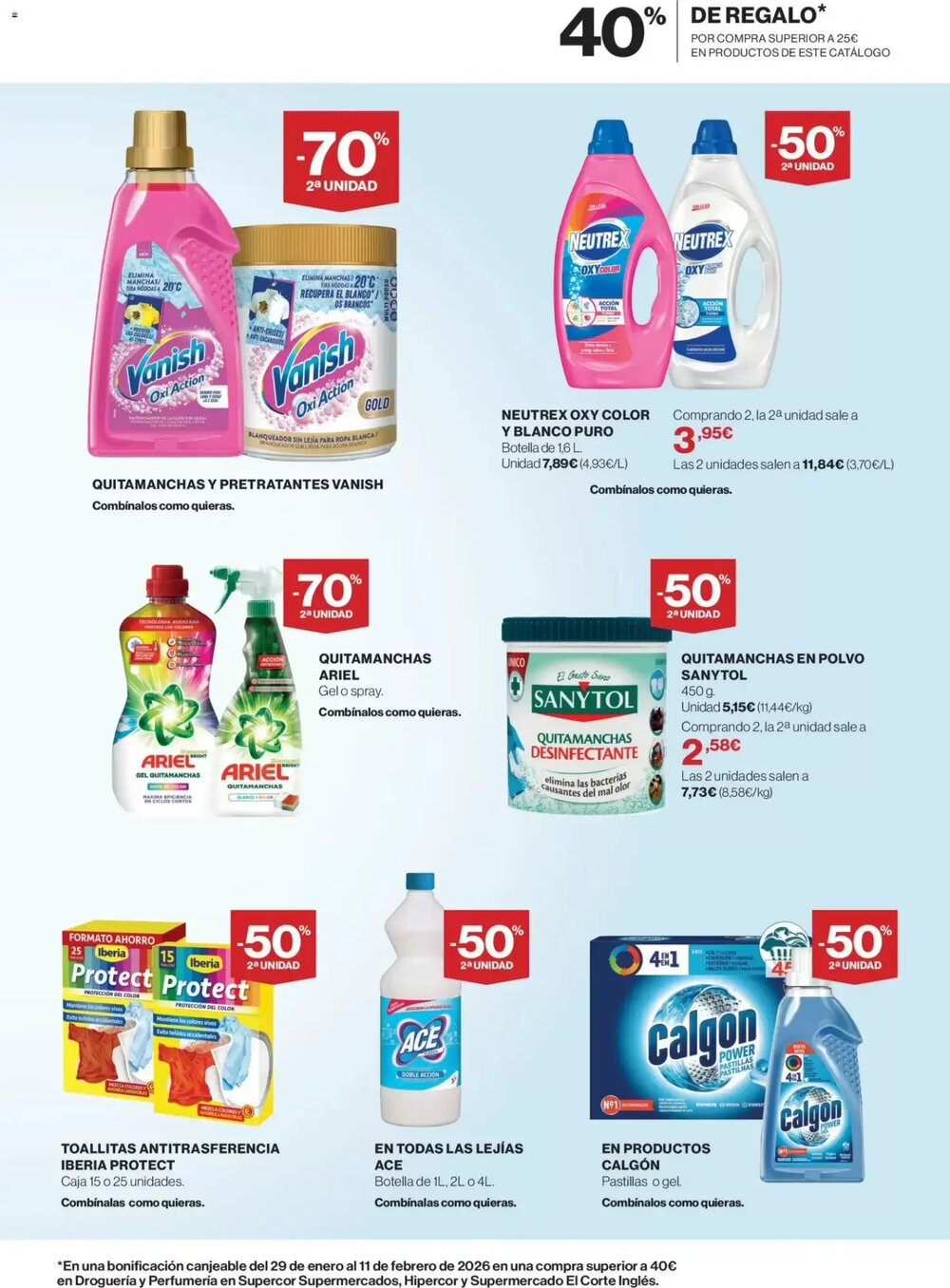 Folleto promocional de Hipercor válido desde el 07/01/2026 - Página 5.