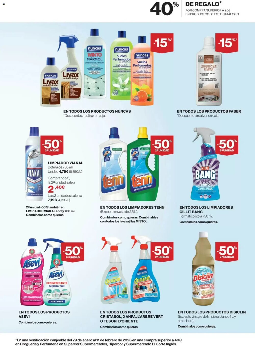 Folleto promocional de Hipercor válido desde el 07/01/2026 - Página 9.