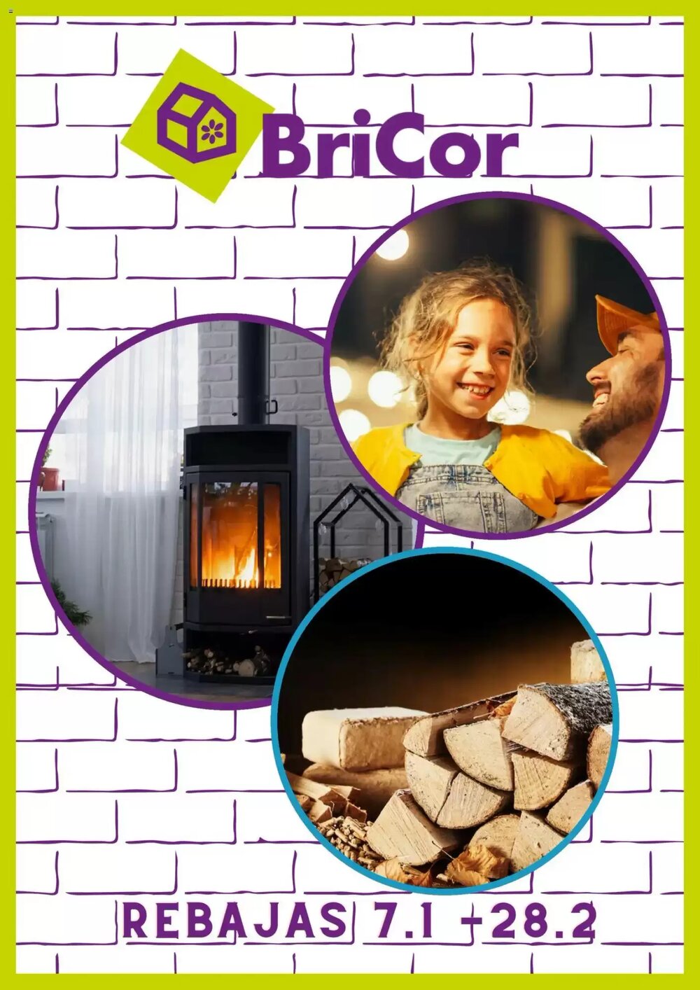 Folleto promocional de BriCor válido desde el 07/01/2026 - Página 1.