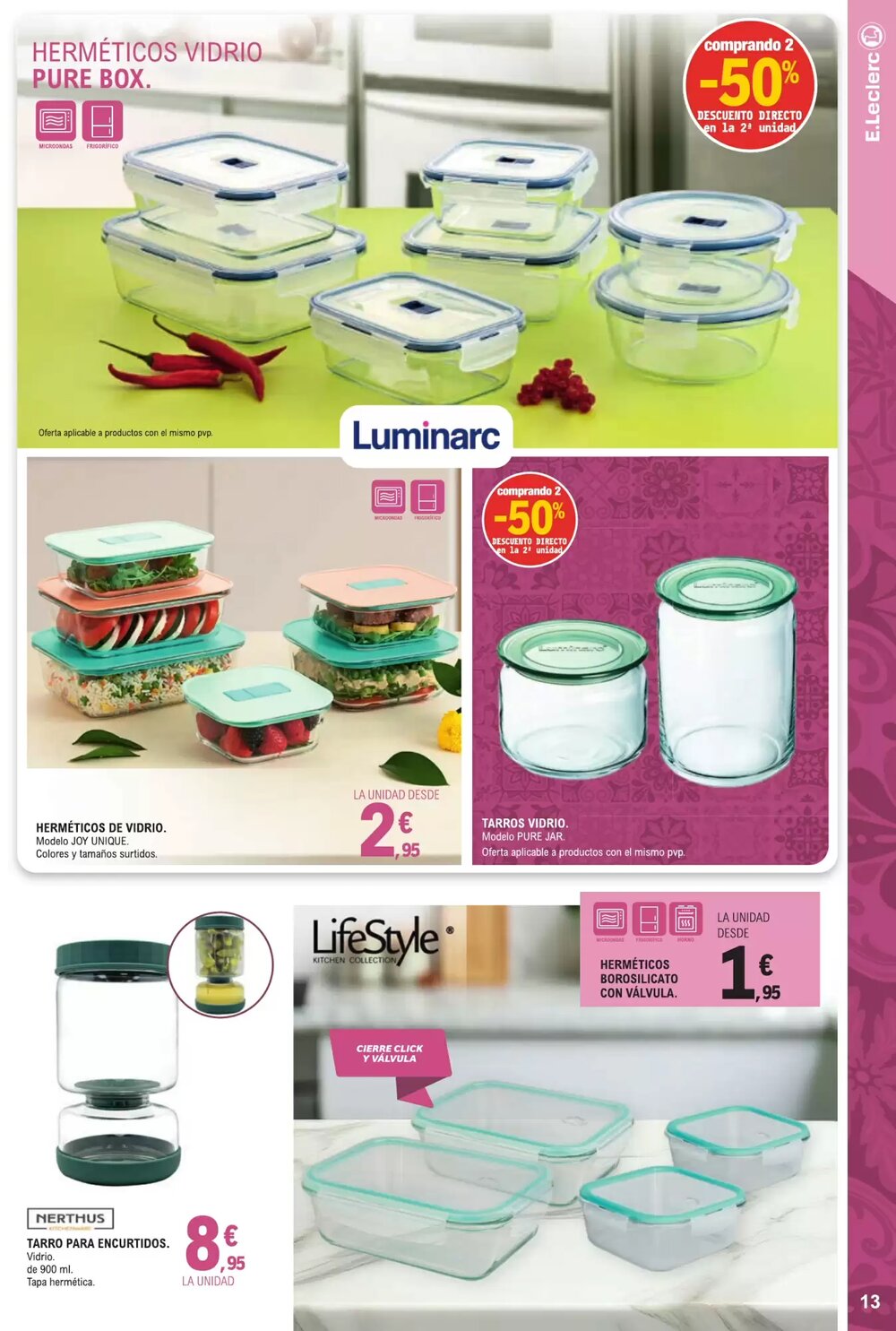 Folleto promocional de E.Leclerc válido desde el 07/01/2026 - Página 13.