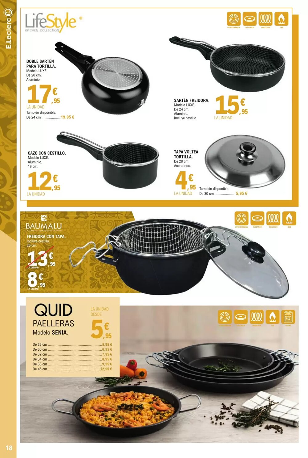 Folleto promocional de E.Leclerc válido desde el 07/01/2026 - Página 18.