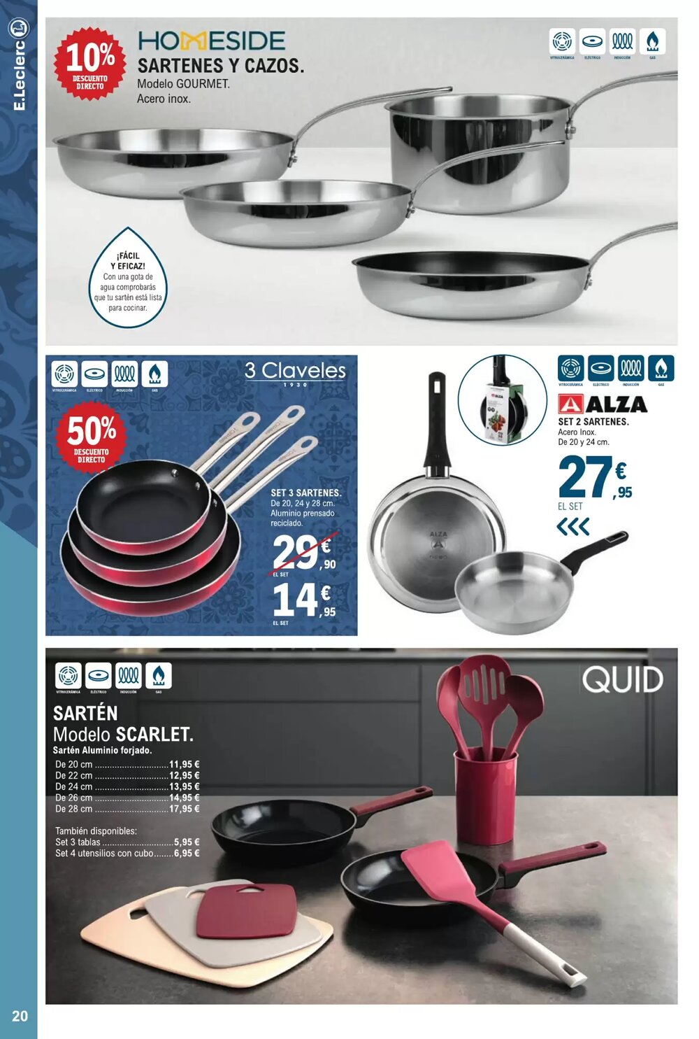 Folleto promocional de E.Leclerc válido desde el 07/01/2026 - Página 20.