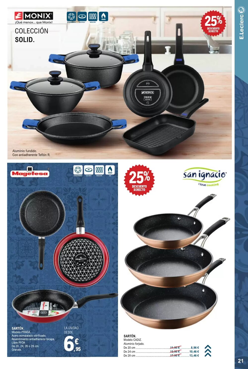 Folleto promocional de E.Leclerc válido desde el 07/01/2026 - Página 21.