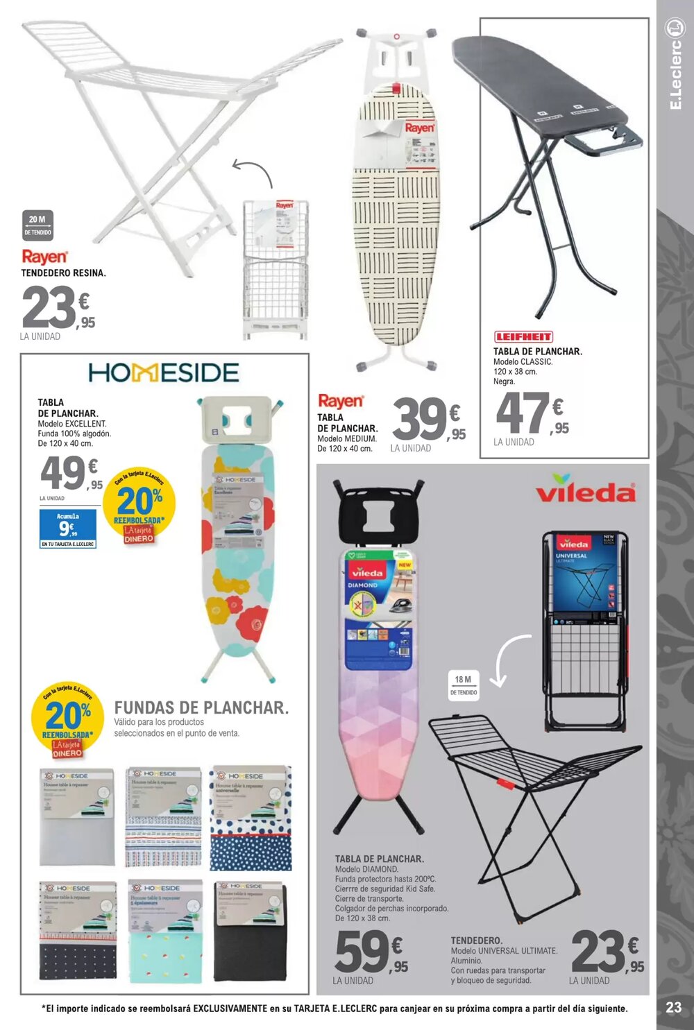 Folleto promocional de E.Leclerc válido desde el 07/01/2026 - Página 23.