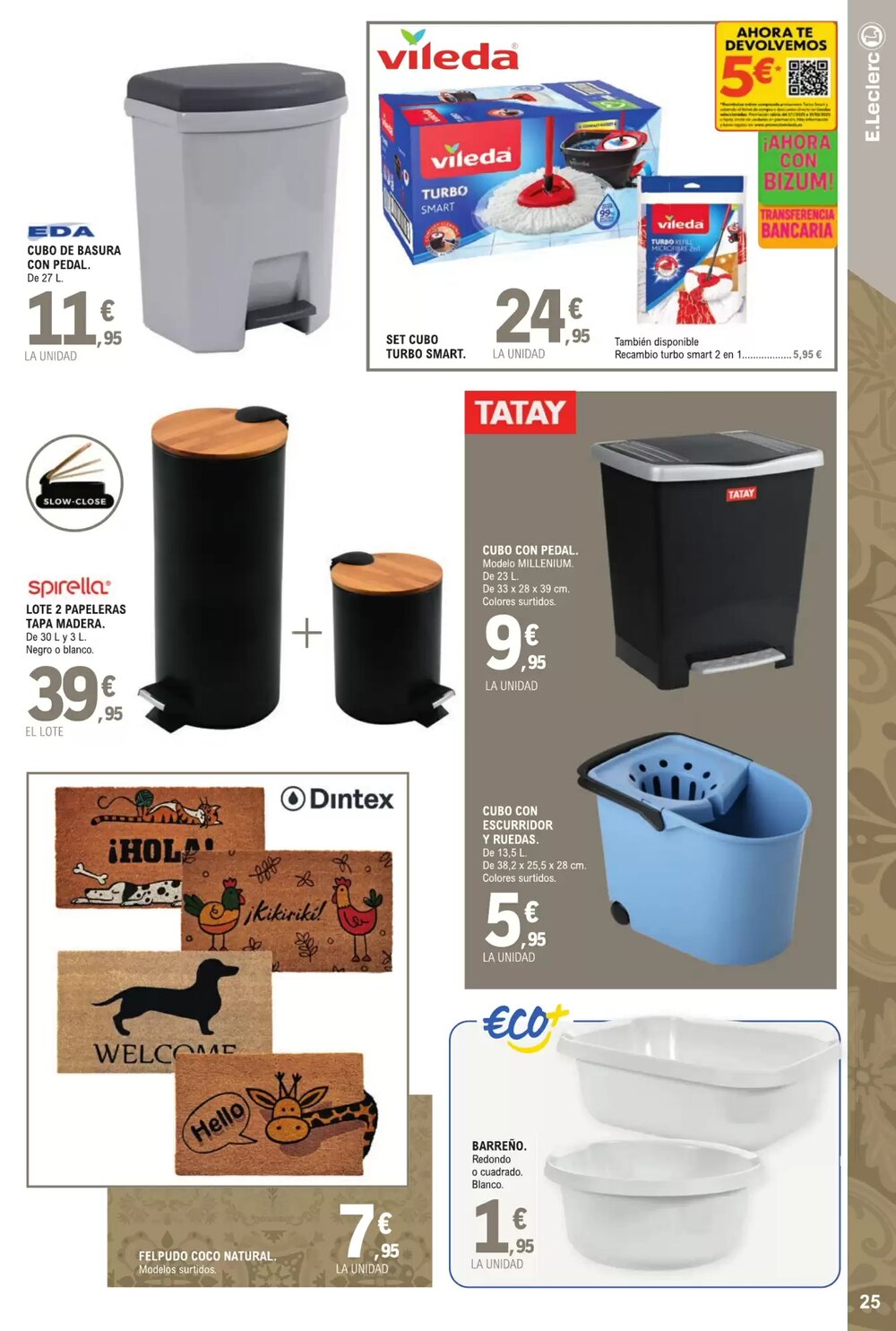 Folleto promocional de E.Leclerc válido desde el 07/01/2026 - Página 25.