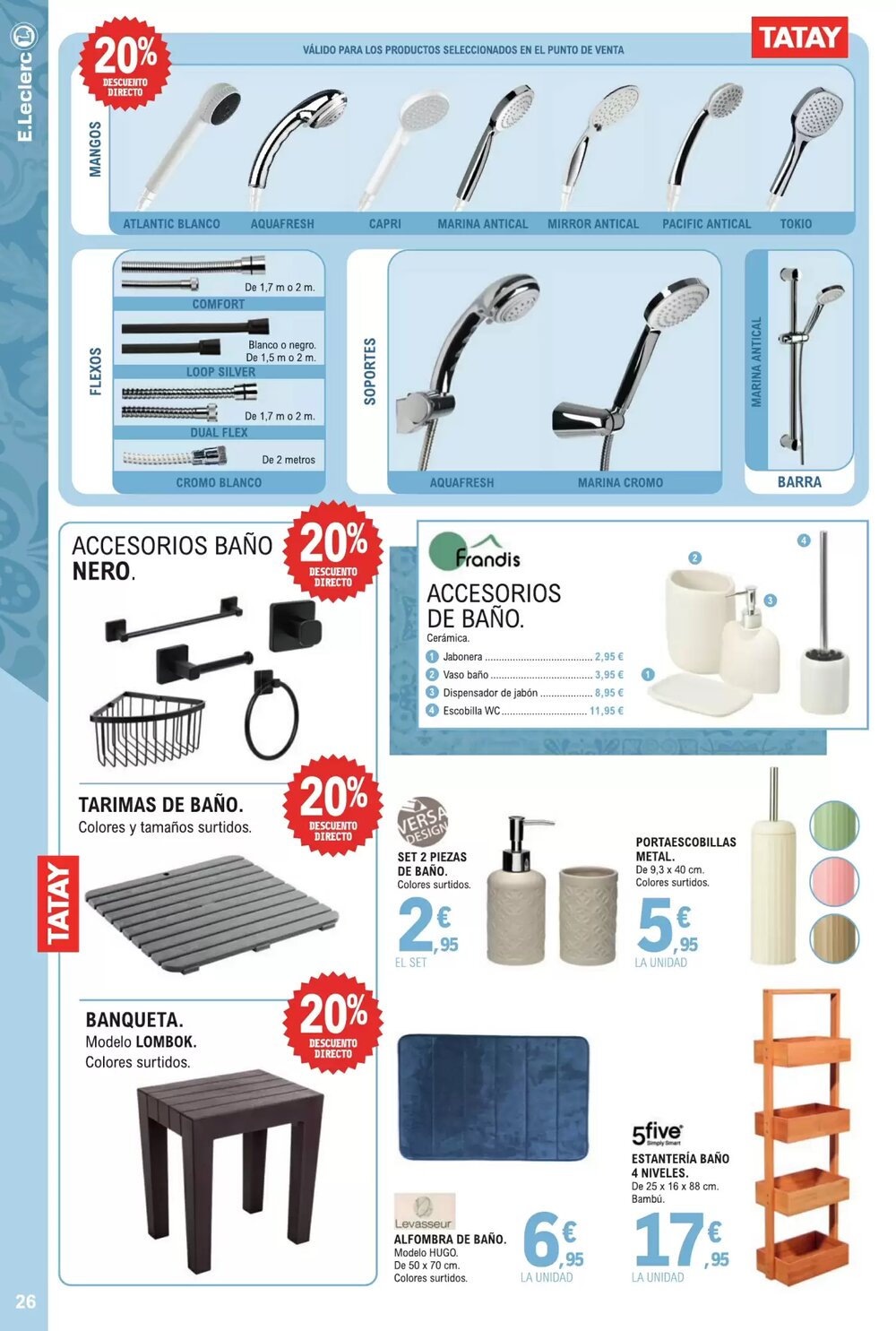Folleto promocional de E.Leclerc válido desde el 07/01/2026 - Página 26.