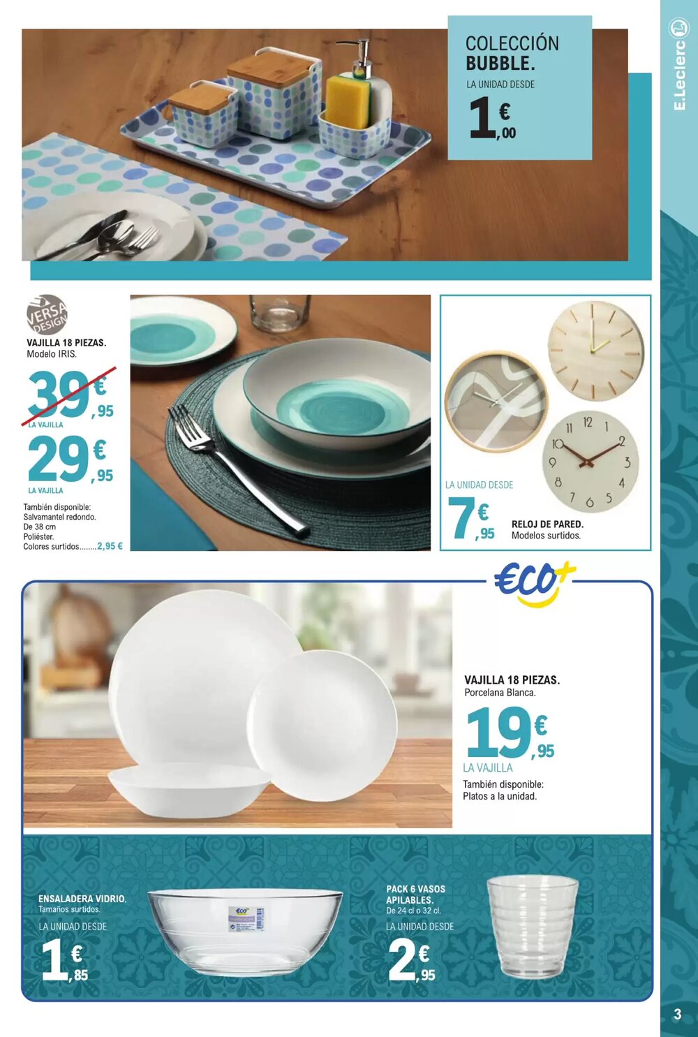 Folleto promocional de E.Leclerc válido desde el 07/01/2026 - Página 3.