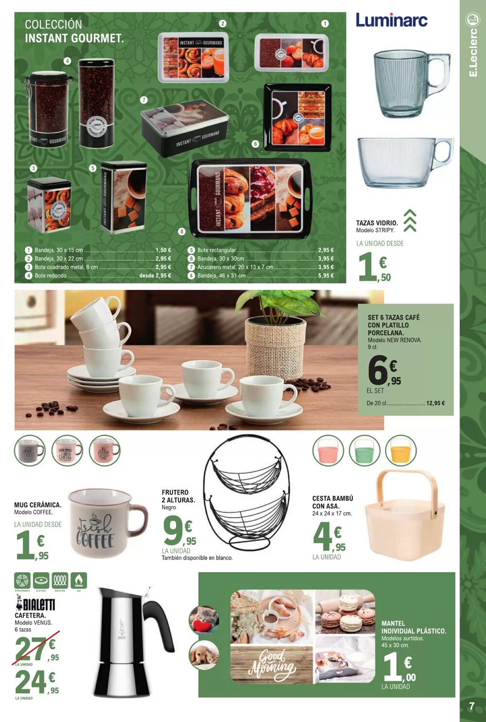 Folleto promocional de E.Leclerc válido desde el 07/01/2026 - Página 7.
