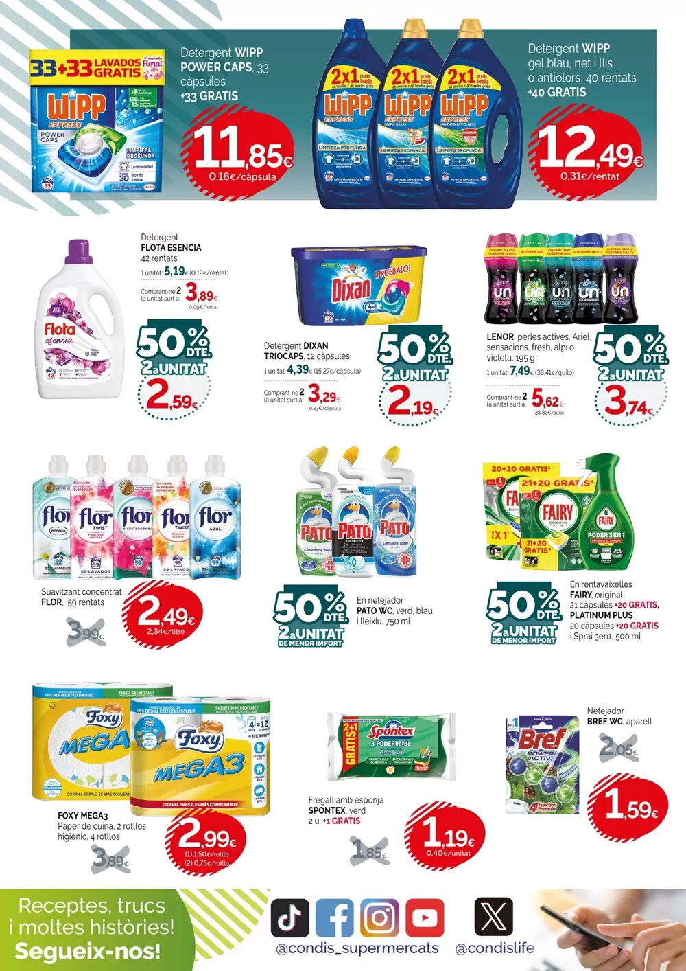 Folleto promocional de Condis válido desde el 07/01/2026 - Página 20.