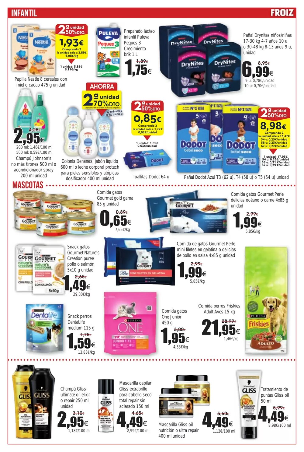 Folleto promocional de FROIZ válido desde el 07/01/2026 - Página 14.