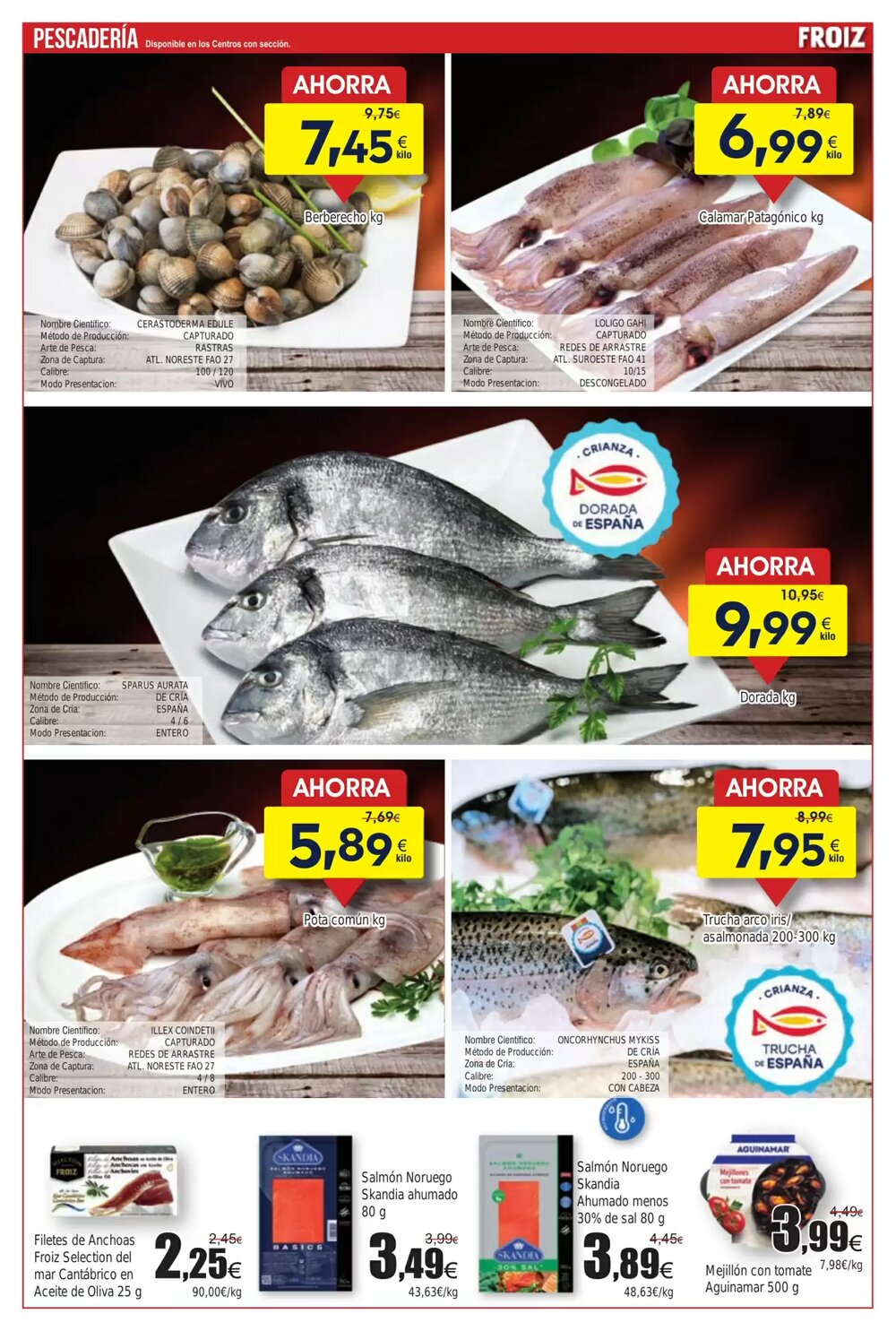 Folleto promocional de FROIZ válido desde el 07/01/2026 - Página 5.