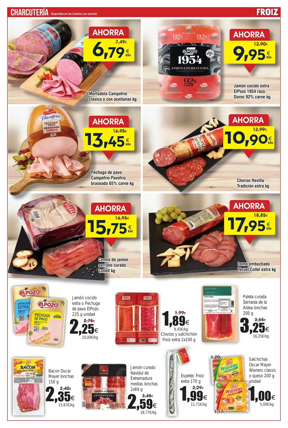 Folleto promocional de FROIZ válido desde el 07/01/2026 - Página 6.