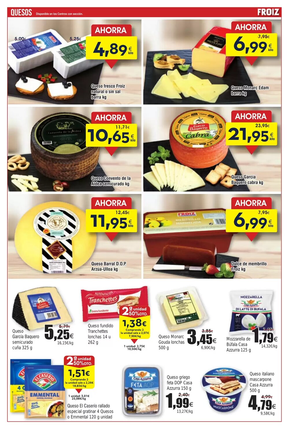 Folleto promocional de FROIZ válido desde el 07/01/2026 - Página 7.