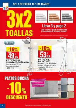 Folleto promocional de Bricoking válido desde el 07/01/2026 - Página 10.