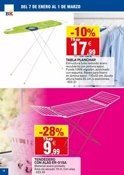 Folleto promocional de Bricoking válido desde el 07/01/2026 - Página 14.