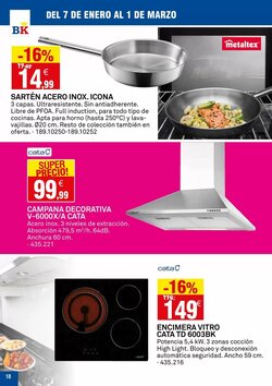 Folleto promocional de Bricoking válido desde el 07/01/2026 - Página 18.