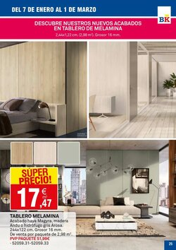 Folleto promocional de Bricoking válido desde el 07/01/2026 - Página 25.