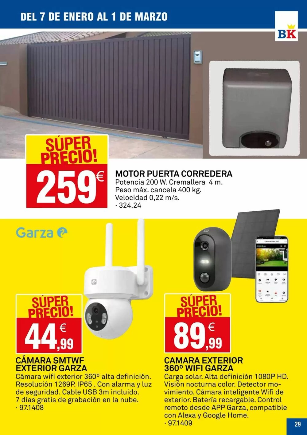 Folleto promocional de Bricoking válido desde el 07/01/2026 - Página 29.