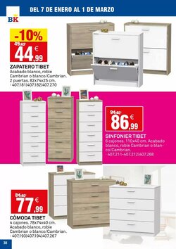 Folleto promocional de Bricoking válido desde el 07/01/2026 - Página 38.