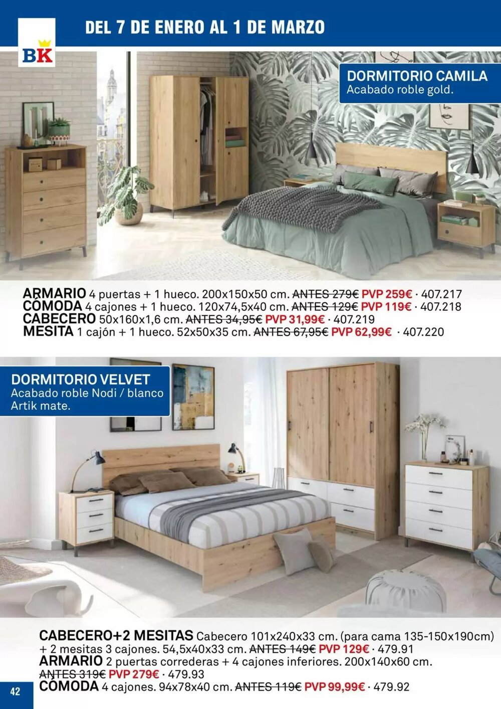 Folleto promocional de Bricoking válido desde el 07/01/2026 - Página 42.