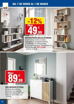 Folleto promocional de Bricoking válido desde el 07/01/2026 - Página 44.