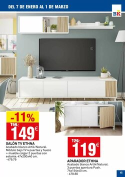 Folleto promocional de Bricoking válido desde el 07/01/2026 - Página 45.