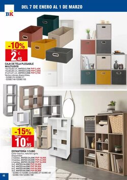 Folleto promocional de Bricoking válido desde el 07/01/2026 - Página 46.