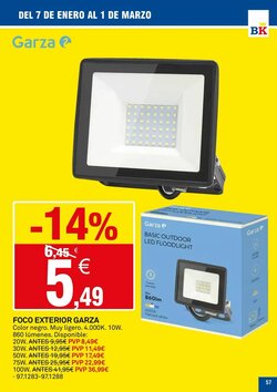 Folleto promocional de Bricoking válido desde el 07/01/2026 - Página 57.