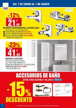 Folleto promocional de Bricoking válido desde el 07/01/2026 - Página 8.