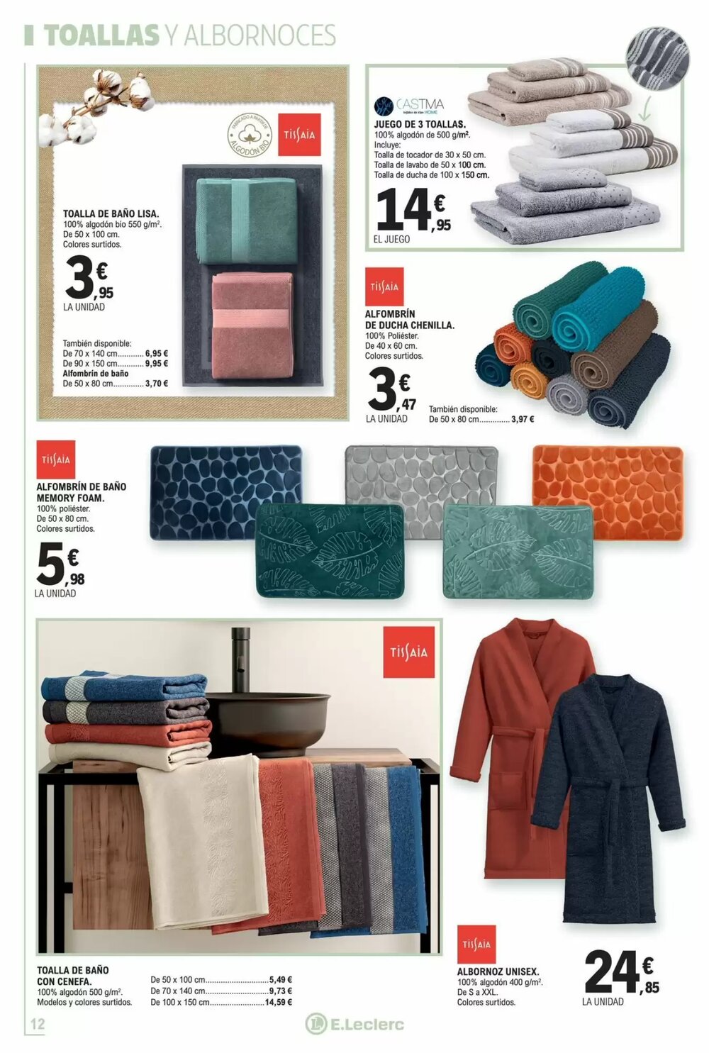Folleto promocional de E.Leclerc válido desde el 07/01/2026 - Página 12.