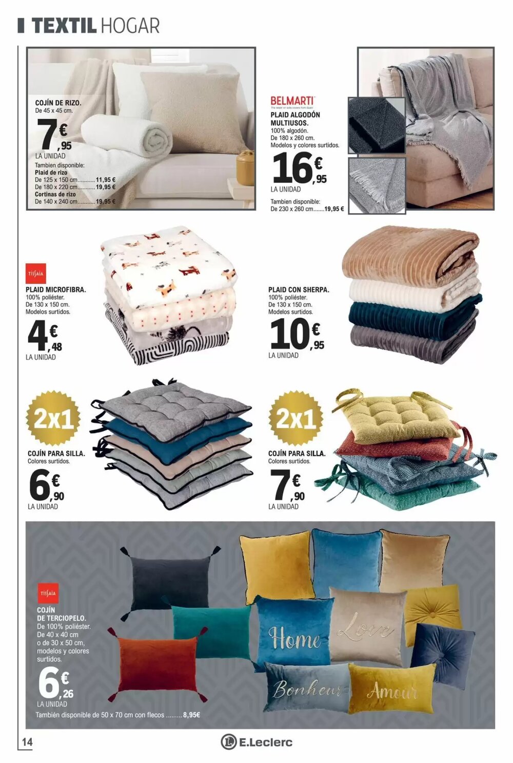 Folleto promocional de E.Leclerc válido desde el 07/01/2026 - Página 14.