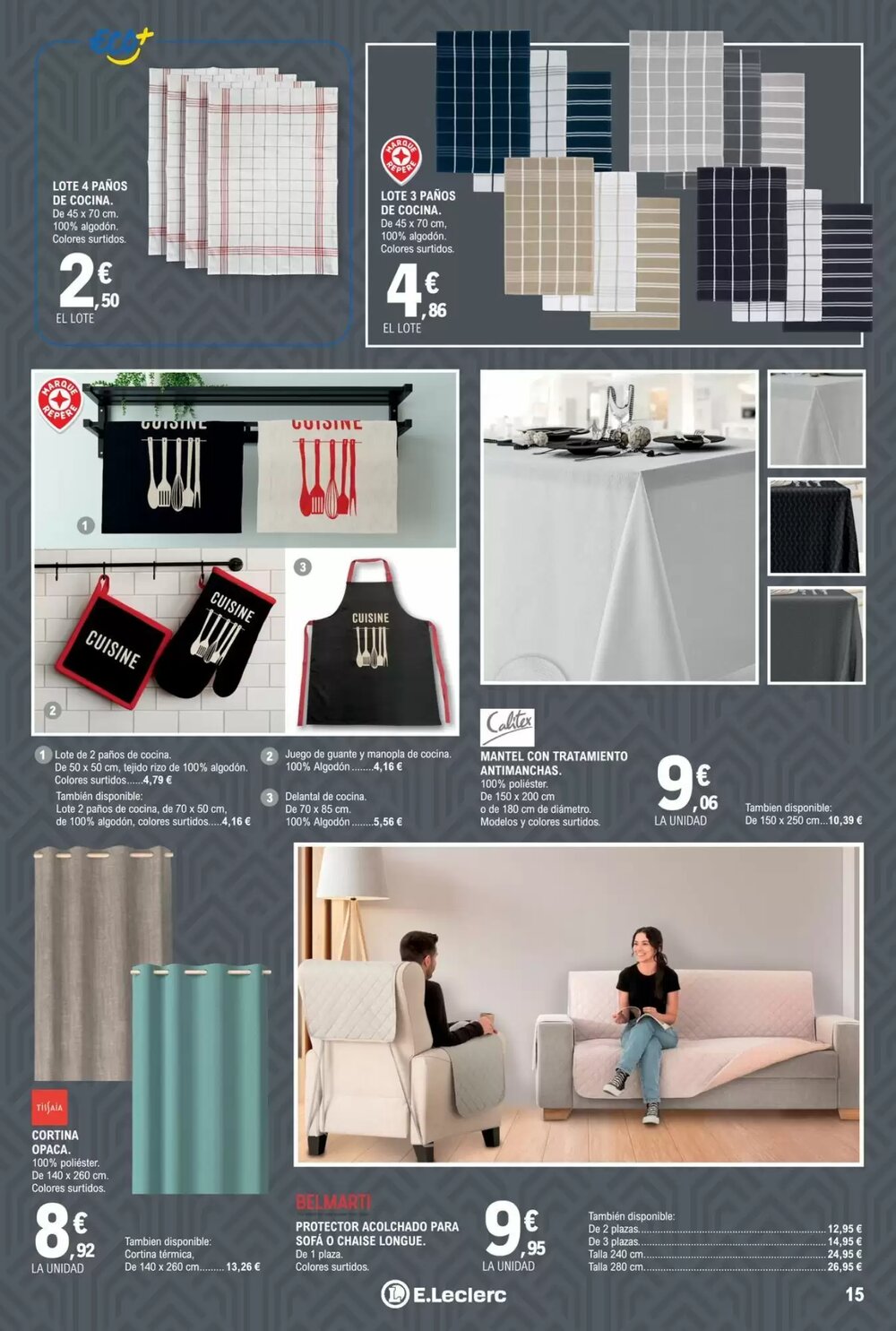 Folleto promocional de E.Leclerc válido desde el 07/01/2026 - Página 15.
