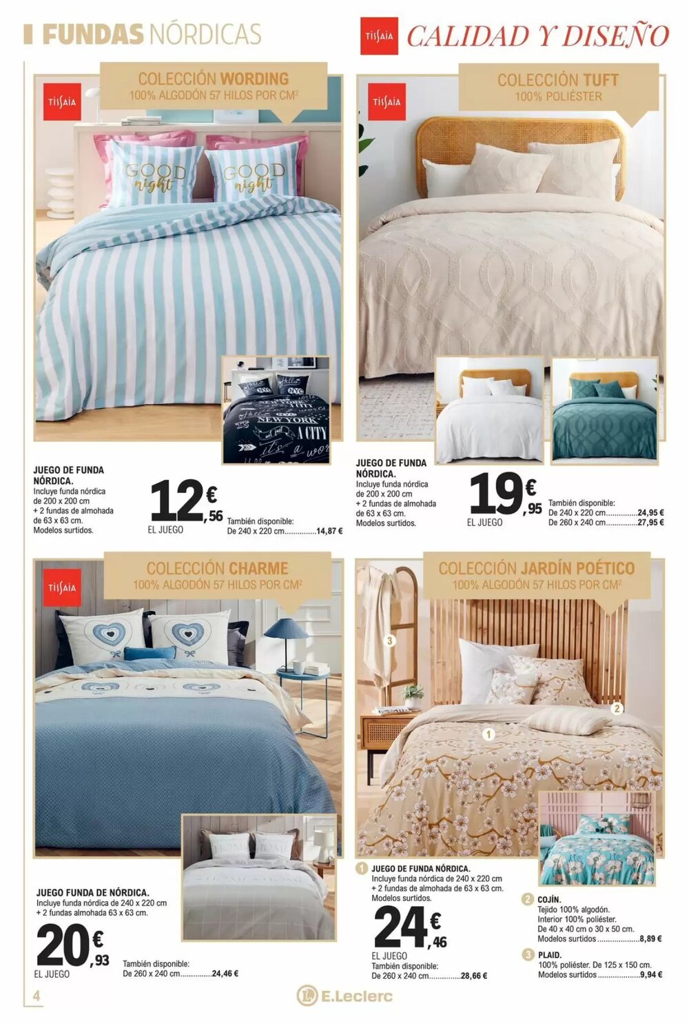 Folleto promocional de E.Leclerc válido desde el 07/01/2026 - Página 4.